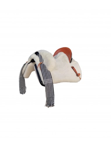 Handcrafted Mixed Spanish Saddle (Equipped)