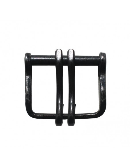 Hebilla Jerezana Inox. Pavonado Curtisur 30mm (Doble Pincho)