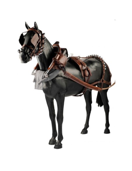 Enganche Sencillo Calesero Cuero/Nylon