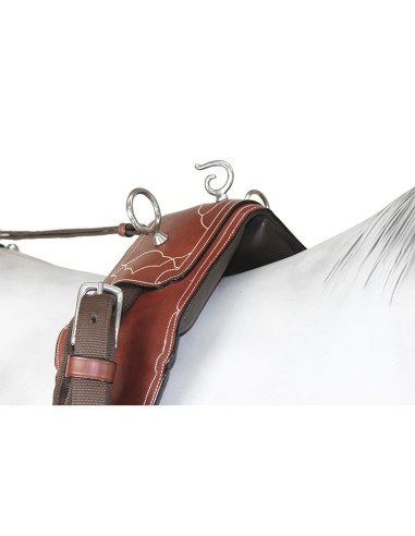 Enganche Sencillo Calesero Cuero/Nylon