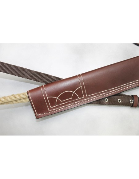 Enganche Sencillo Calesero Cuero/Nylon