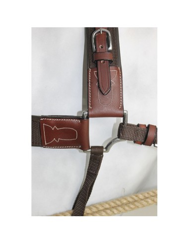 Enganche Sencillo Calesero Cuero/Nylon