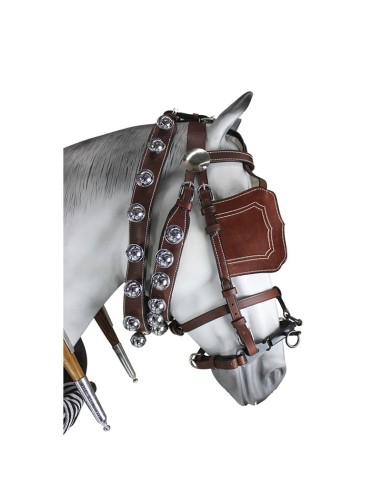 Enganche Sencillo Calesero Cuero/Nylon