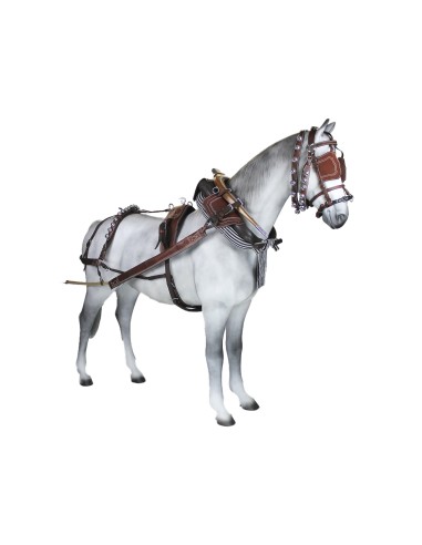 Enganche Sencillo Calesero Cuero/Nylon