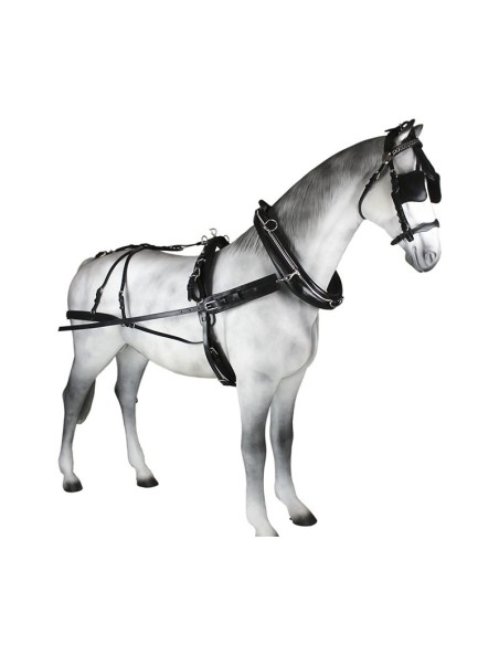 Leather Diplomatic Collar Single Harness