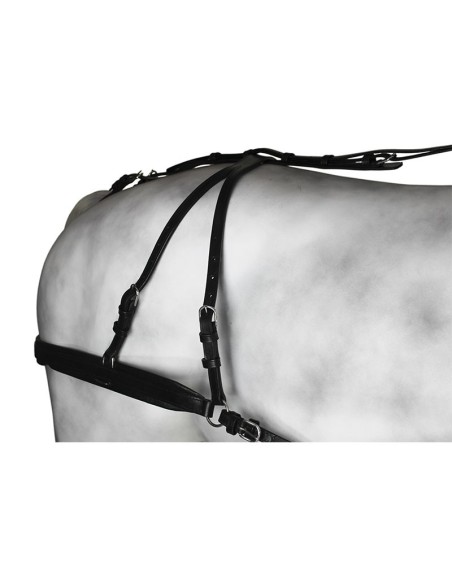 Leather Diplomatic Collar Single Harness