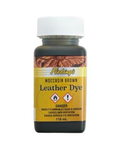 Leather Dye 118 ml MOCCASIN...