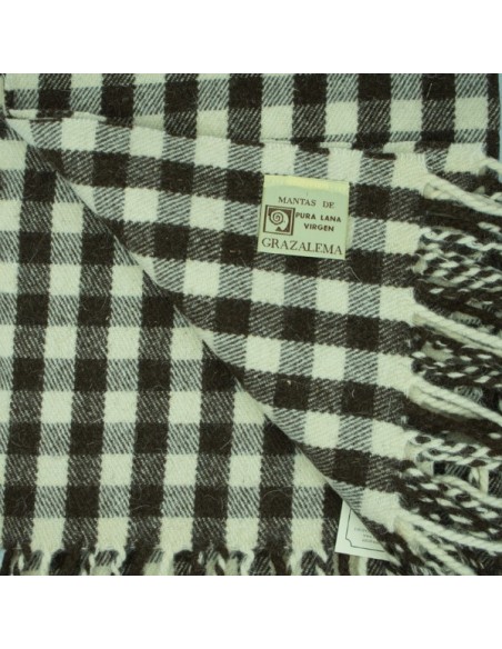 Wool Blanket for vaquera saddle "Bosque"