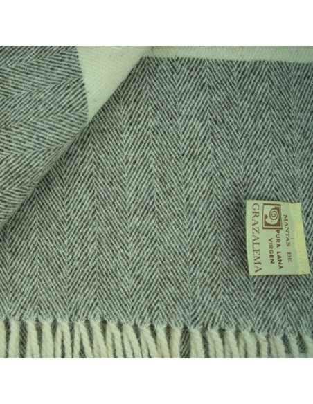 Wool Blanket for vaquera saddle "Espiga"