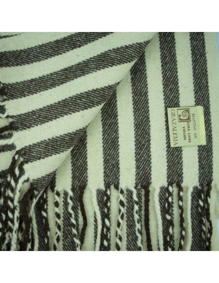 Wool Blanket for vaquera saddle "Guadiaro"