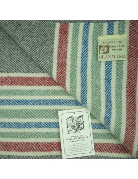 Wool Blanket for vaquera saddle "Tajo"
