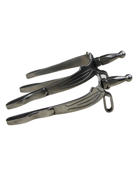 Espuela Vaquera Gallo Recto Apoyo Acero Inoxidable