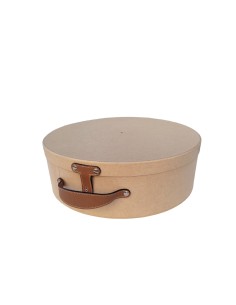 Caja Sombrero Simple Madera