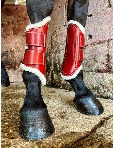 Leather/wool Handcrafted... 2