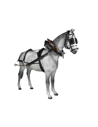 Enganche Doble Calesero Cuero/Nylon