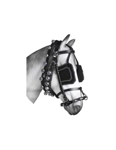 Enganche Doble Calesero Cuero/Nylon