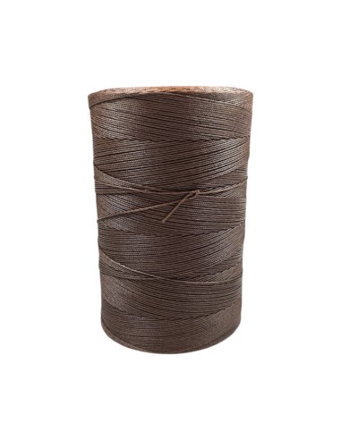 1,4 mm Brown c-075 Braided Waxed Thread