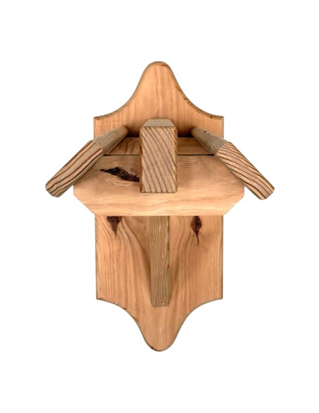 Monturero Colgar Pared Madera