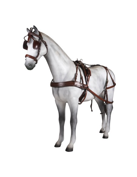 Enganche Sencillo Pecherín Anatómico Cuero