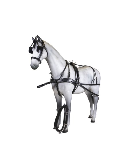 Enganche Doble Collarón Super Diplomático Cuero