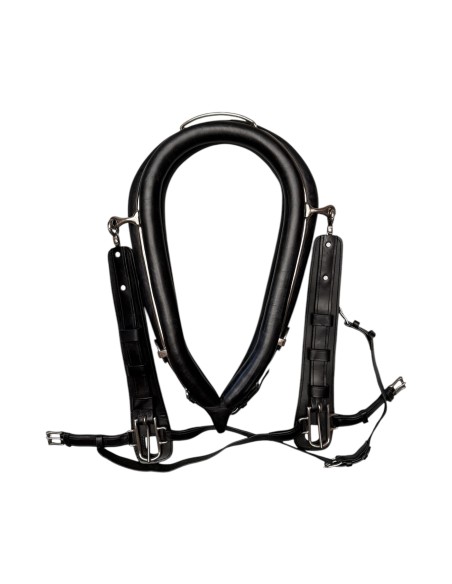 Enganche Doble Collarón Super Diplomático Cuero