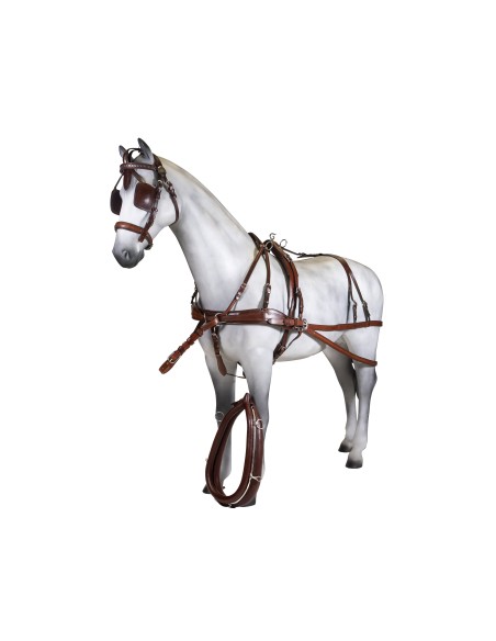 Enganche Doble Pecherín Anatómico Cuero