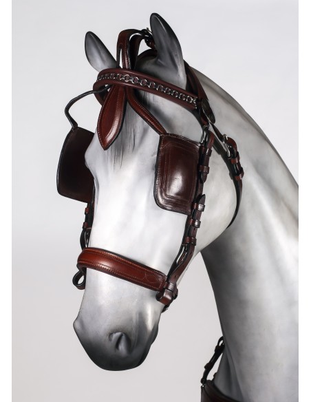 Enganche Doble Pecherín Anatómico Cuero