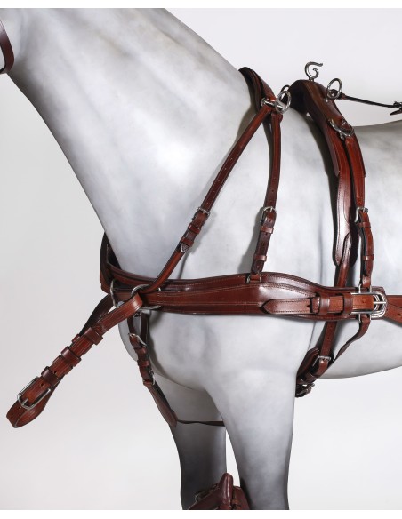 Enganche Doble Pecherín Anatómico Cuero