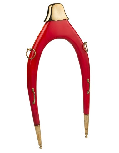 Leather Collar Calesero Double Harness