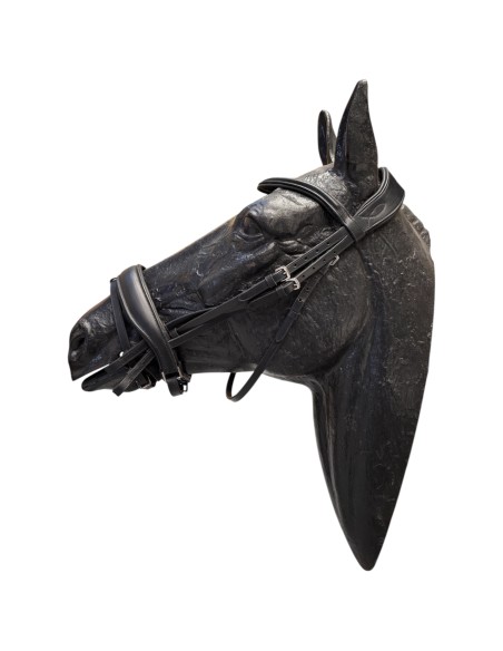 Cabezada Inglesa Cuero 4 Riendas