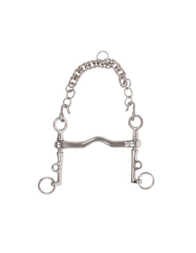 Bocado Polo 12,50 cm Acero Inoxidable