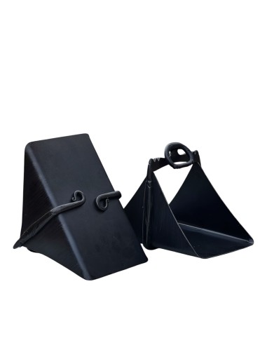 Cowboy Stirrup Forge Snail Folding...