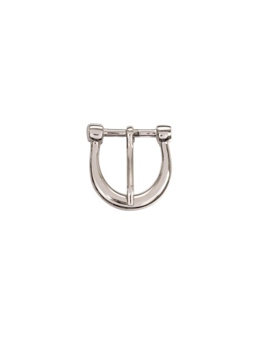 Nickel Horseshoe Belt Buckle