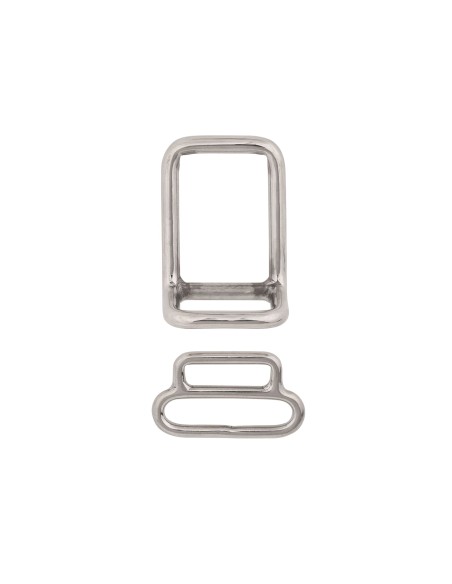 38 mm Stainless Steel Breastplate Quick Release Buckle