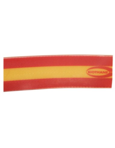 Spanish Flag 101 Gold Biothane