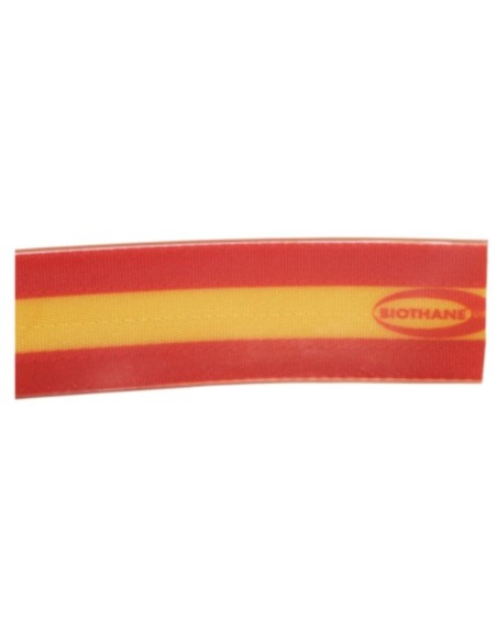 Spanish Flag 101 Gold Biothane