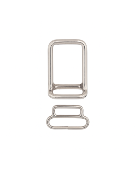 38 mm Stainless Steel Breastplate Quick Release Buckle