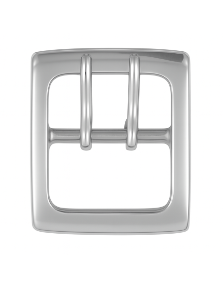 Hebilla Cinturón Rectangular Niquel
