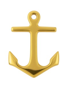 Golden Anchor Belt Buckle