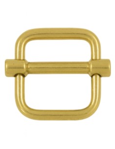 Golden Round Edge Belt Buckle
