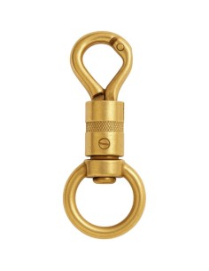 Mosquetón Suelte Rápido Dorado