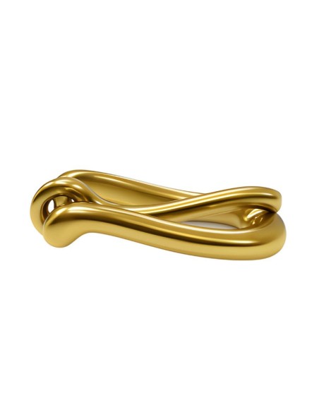 Golden Heel Bar Buckle