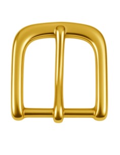 Golden Heel Bar Buckle
