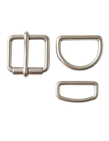 Stainless Steel Dog Collar Set