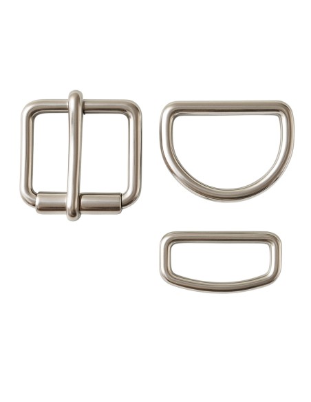 Stainless Steel Dog Collar Set