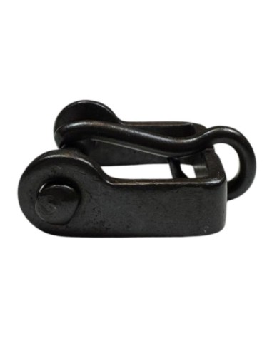 Blackened Spanish Bridle Buckle
