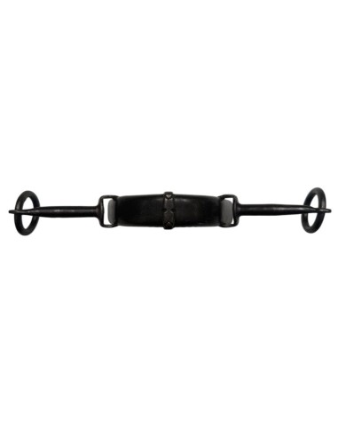 Blackened 2 Large Pilars Noseband...