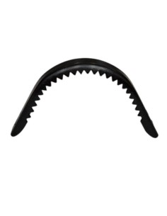 Blackened with Hole Sewing...