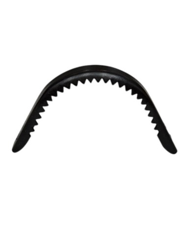 Blackened with Hole Sewing Noseband