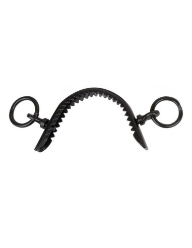 Blackened 2 Short Pilars Noseband